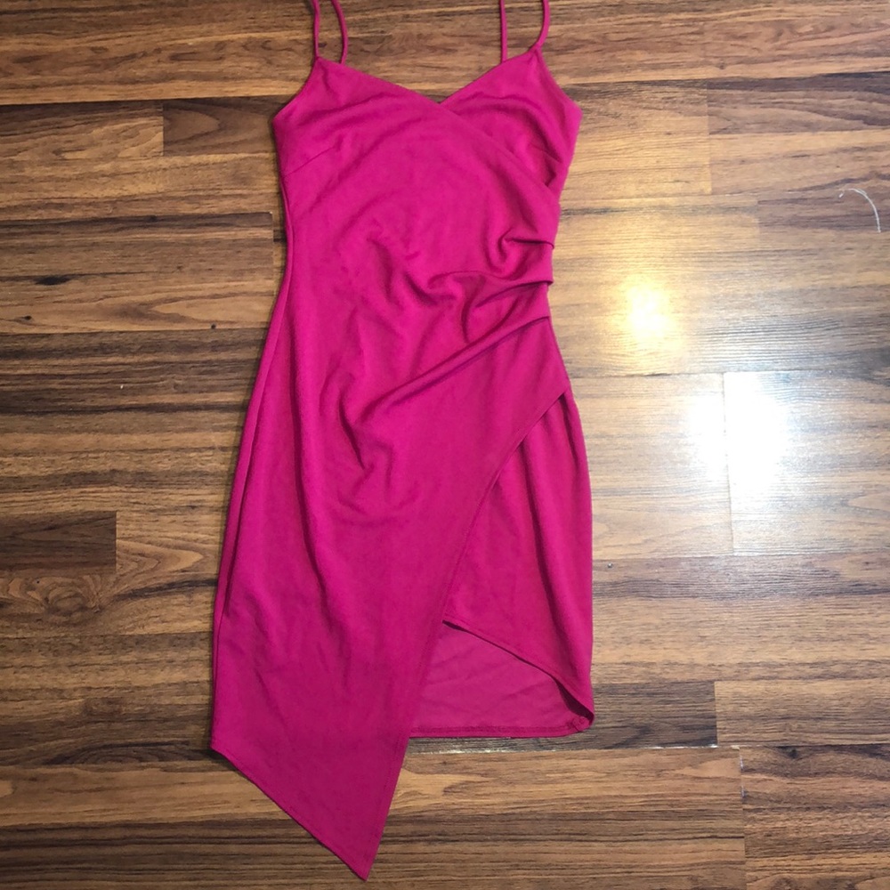 Pink Midi Dress
